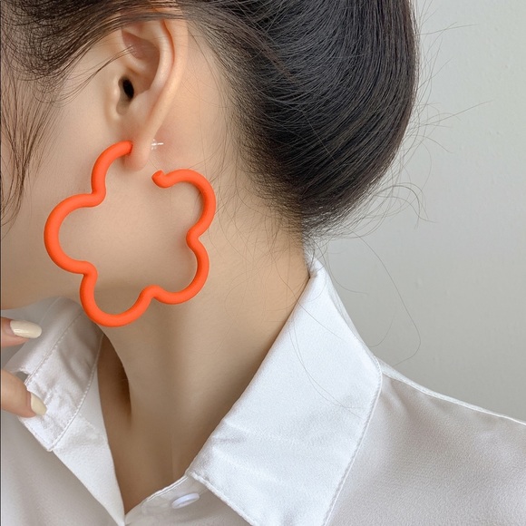 Neon Orange Rave Outfit Large - Picture 7 of 8